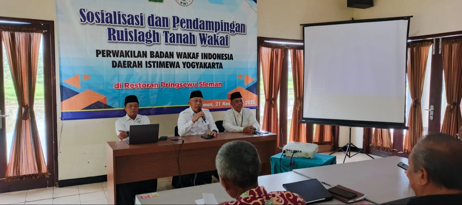 Sosialisasi dan Pendampingan Ruislagh Tanah Wakaf